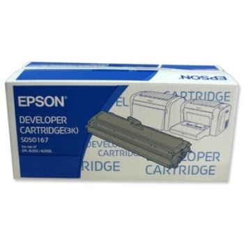 Cartus Toner Epson C13S050167 Black 3000 Pagini for EPL 6200, EPL 6200N, EPL 6200L