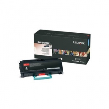 Cartus Toner Lexmark X463H21G Black 9000 pagini for X463DE, X464DE, X466DE, X466DTE, X466DWE