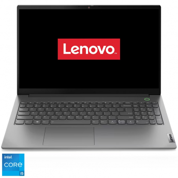 Laptop Lenovo ThinkBook 15 G4 IAP procesor Intel Core i5-1235U pana la 4.40 GHz,8GB, 256GB SSD, 15.6", Full HD, IPS, Intel UHD Graphics, No Os