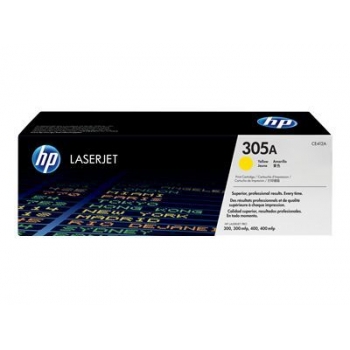 Cartus Toner HP Nr. 305A Yellow 2600 Pagini for LaserJet Pro 300 M375NW, 400 M475DN, 300 M351A, 400 M451DN CE412A