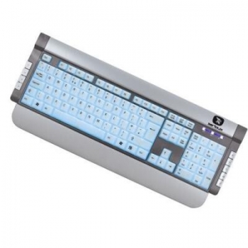 Tastatura Serioux Lightkey 9200EL multimedia, iluminata, 105 taste USB black, color box LK9200EL