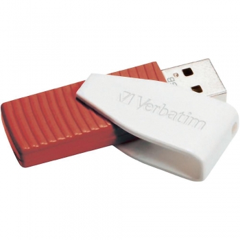 Memorie USB Verbatim Store n Go Swivel 16GB USB 2.0 Red 49814