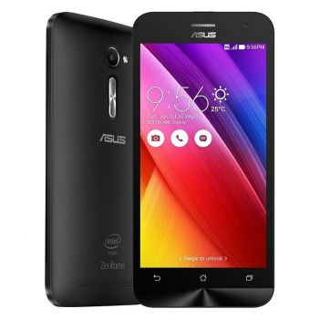 Telefon Mobil Asus ZenFone 2 ZE500CL Black 5" 720 x 1280 Intel Atom Dual Core memorie interna 16GB Camera Foto 8MPx Android v5.0 ZE500CL-1A083WW