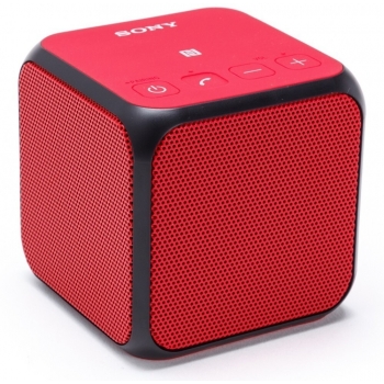 Boxa wireless portabila SONY SRS-X11, conectare Bluetooth NFC, putere de redare 10 W, culoare rosu