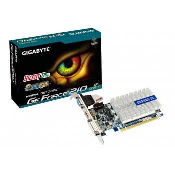Placa Video Gigabyte nVidia GeForce 210 1GB GDDR3 64bit PCI-E x16 2.0 HDMI DVI VGA N210SL-1GI