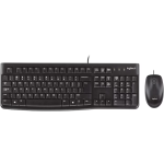 Kit Tastatura+Mouse Logitech MK120 Desktop Kit B110 USB Black 920-002563