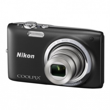 Camera Foto Digitala Nikon CoolPix S2700 16.0 MP Zoom Optic 6x Black VNA301E1