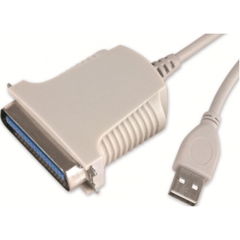 Cablu adaptor USB 2.0 la Parallel 1.8 m Gembird CUM360