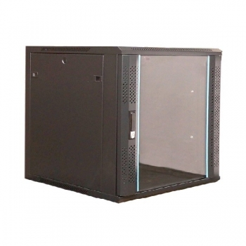 Rack Server Xcab XCAB-9U60S 9U 19" 600mm, usa fata sticla securizata, se poate monta cu deschidere stanga sau dreapta, inchidere cu cheie, negru