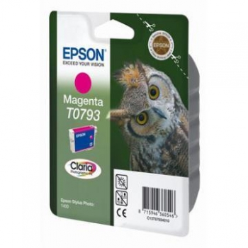Cartus Cerneala Epson T0793 Magenta 685 pagini for Epson Stylus Photo R1400 C13T07934010