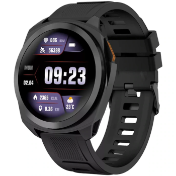 SmartWatch Canyon Maveric SW-83, 1.32inch, Curea Silicon, Black CNS-SW83BB
