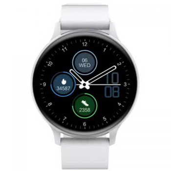 Smartwatch Canyon SW-68 Badian, 1.28inch, Curea Silicon, White CNS-SW68SS 