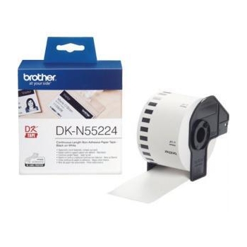 Banda Continua Hartie Brother DKN55224 Dimensiune 62mm x 30.48m black on white