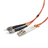 Patch cord fibra optica Gembird duplex multimode LC-ST 2m CFO-LCST-OM2-2M