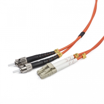 Patch cord fibra optica Gembird duplex multimode LC-ST 1m CFO-LCST-OM2-1M