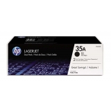 Pachet Cartus Toner HP Nr. 35A Black 2 Bucati 2x 1500 Pagini for LaserJet P1005, LaserJet P1006 CB435AD