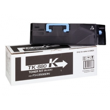 Cartus Toner Kyocera TK-880K Black 20000 Pagini for Kyocera Mita FS-C8500DN
