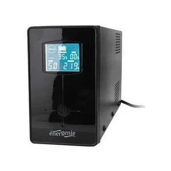 UPS GEMBIRD 650VA W. AVR, display LCD, black, "EG-UPS-031"