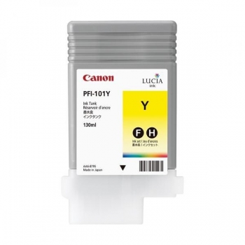 Pigment Ink Tank Canon PFI-101Y Yellow 130 ml for iPF5X00, iPF6100 CF0886B001AA