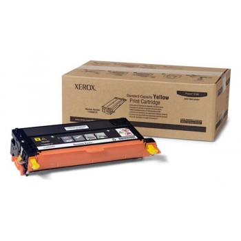 Cartus Toner Xerox 113R00721 Yellow Standard Capacity 2000 Pagini for Phaser 6180DN, Phaser 6180DT, Phaser 6180MFP/D, Phaser 6180N