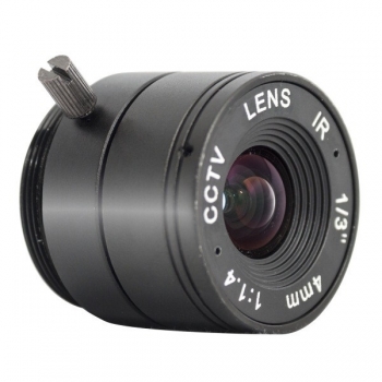 Lentila fixa LC-RS0414F.IR 1/3" InfraRed 2MP 4mm montura CS 