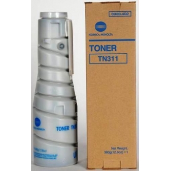 Cartus Toner Konica TN-311 Black Capacitate 17500 pagini for Minolta Bizhub 350, Bizhub 362, Bizhub 362+DF-620