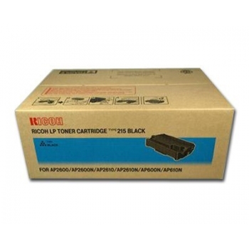 Cartus Toner Ricoh Type 215 Black 20000 pagini for Ricoh Aficio AP 600, Aficio AP 610, Aficio AP 610N 400760