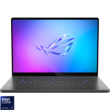 Laptop ASUS Gaming 16'' ROG Zephyrus G16 OLED GU605CX, 2.5K 240Hz G-Sync, Procesor Intel Core Ultra 9 285H (24M Cache, up to 5.40 GHz), 64GB LPDDR5X, 1TB SSD, GeForce RTX 5090 24GB, No OS, Eclipse Gray GU605CX-QR094
