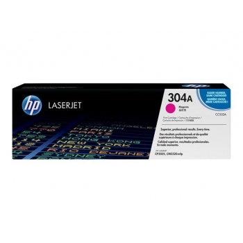 Cartus Toner HP Nr. 304A Magenta 2800 Pagini for Color LaserJet CM2320FXIMFP, CM2320NFMFP, CP2025, CP2025DN, CP2025N CC533A