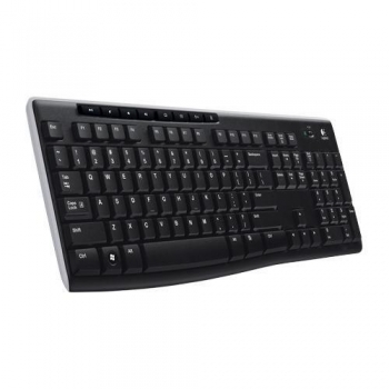 Tastatura Wireless Logitech K270 Multimedia 2.4Ghz USB Black 920-003738