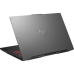 Laptop ASUS Gaming 17.3'' TUF A17 FA707NUG, FHD 144Hz, Procesor AMD Ryzen 7 7445HS (16M Cache, up to 4.7 GHz), 16GB DDR5, 512GB SSD, GeForce RTX 4050 6GB, No OS, Mecha Gray FA707NUG-HX177