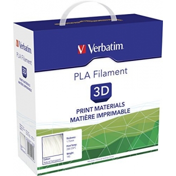 Filament 3D Verbatim PLA 1.75mm 1Kg Natural Transparent 55274
