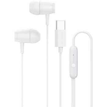 Casti Canyon In-Ear, SEP-5 Type-C White CNS-CEP5W