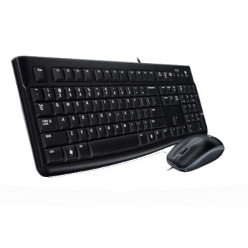 Kit Tastatura+Mouse Logitech MK120 Desktop Kit B110 USB Black 920-002563