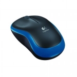 Mouse Wireless Logitech M185 Optic 3 Butoane 1000 DPI USB Blue 910-002239