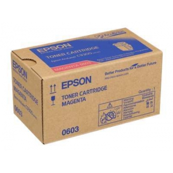 Cartus Toner Epson C13S050603 Magenta 7500 Pagini for Aculaser C9300D2TN, C9300D3TNC, C9300DN, C9300DTN, C9300N, C9300TN