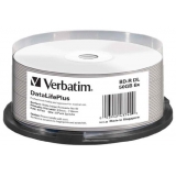 VERBATIM BD-R DL 6X 50GB PRINTABLE 25SP