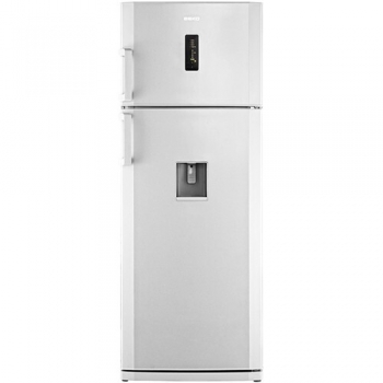 Frigider Beko DDEN507MWD+ cu 2 usi 500 l A+ 1 Compartiment congelator 3 rafturi frigider afisaj electronic dozator alb