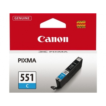 Cartus Cerneala Canon CLI-551C Cyan 7ml for IP7250, MG5450, MG6350 BS6509B001AA