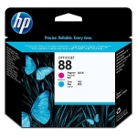 Cap Printare HP Nr. 88 Magenta & Cyan for OfficeJet K5400, K5400DN, K5400DTN, K8600, K8600DN, L7580, L7590, L7680, L7780, Pro K550, Pro L7480 C9382A