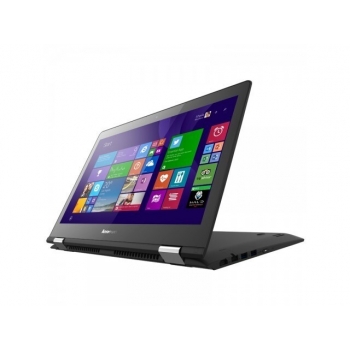 LENOVO, IdeaPad YOGA 500-14, 14", FHD IPS AG TOUCH, Intel Core i5-5200U, DDR3 8GB (1x8), SSHD 1TB 5400rpm w/ 8GB Flash, no ODD, VGA nVidia GF 920M 2GB, HDMI, WiFi, BT, Gbit LAN, HD cam., backlight keyb., Win8.1 PRO, Office 2013 Trial, Black, 2 yr