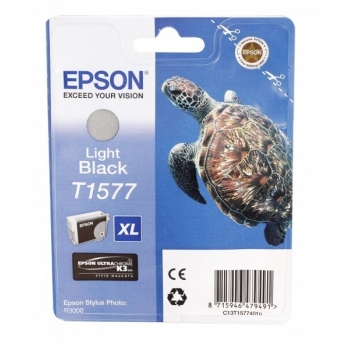 Cartus Cerneala Epson T1577 Light Black 25.9ml for Stylus Photo R3000 C13T15774010