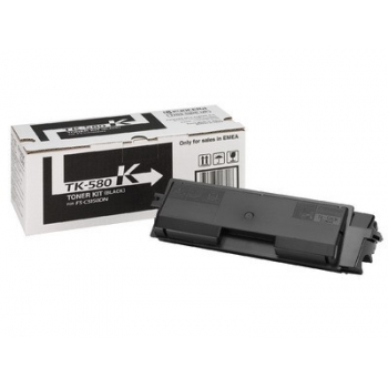 Cartus Toner Kyocera TK-580K Black 3500 Pagini for Kyocera Mita FS-C5150DN