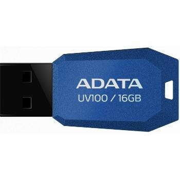 Memorie USB ADATA DashDrive Value UV100 16GB USB 2.0 Blue AUV100-16G-RBL