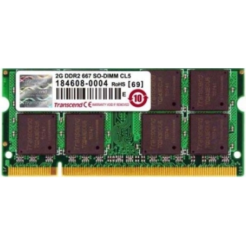 Transcend 2GB 667MHz DDR2 Non-ECC CL5 SODIMM [C7720357]