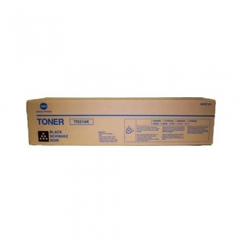 Cartus Toner Konica Minolta TN-314K Black 26000 Pagini for Minolta BizHub C353 A0D7151