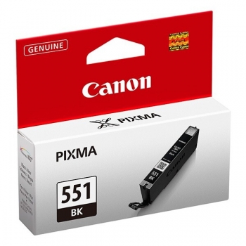 Cartus Cerneala Canon CLI-551BK Black 7ml for IP7250, MG5450, MG6350 BS6508B001AA