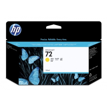 Cartus Cerneala HP Nr. 72 Yellow Vivera Ink 130 ml for DesignJet T1100, HP DesignJet T610 C9373A