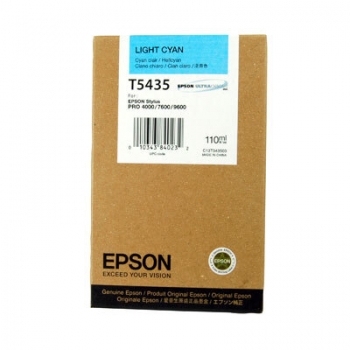 Cartus Cerneala Epson T5435 Light Cyan 110ml for Stylus Pro 4000, 7600, 9600 C13T543500