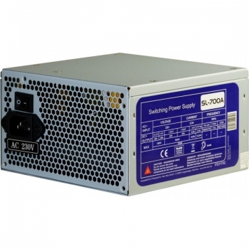 Sursa Inter-Tech SL-700 700W 2x PCI-E 4x SATA 3x Molex 1x Floppy PFC Activ SCP, OCP, OVP